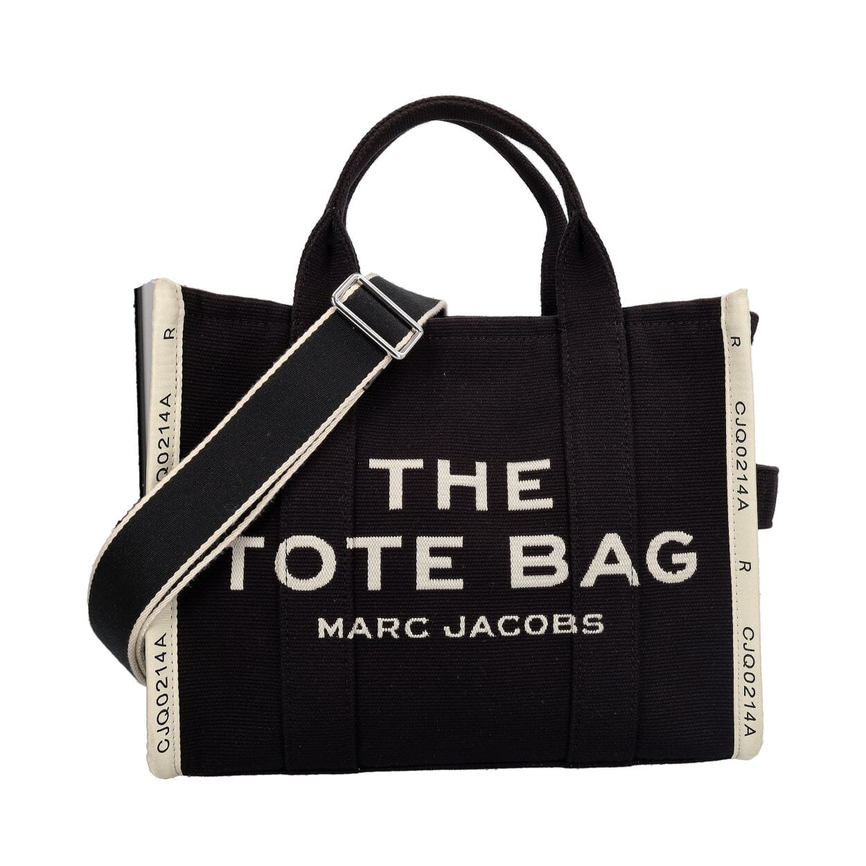 The Canvas Medium Tote Black/White