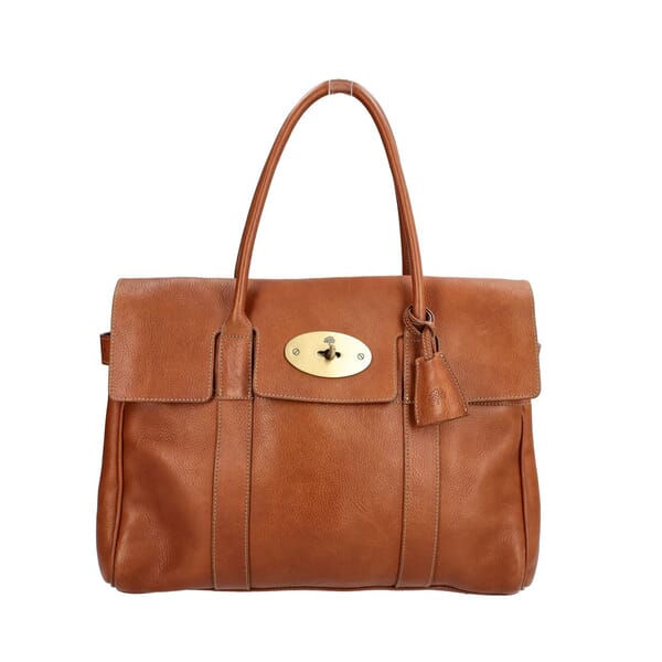 Leather Bayswater Shoulder Bag Brown