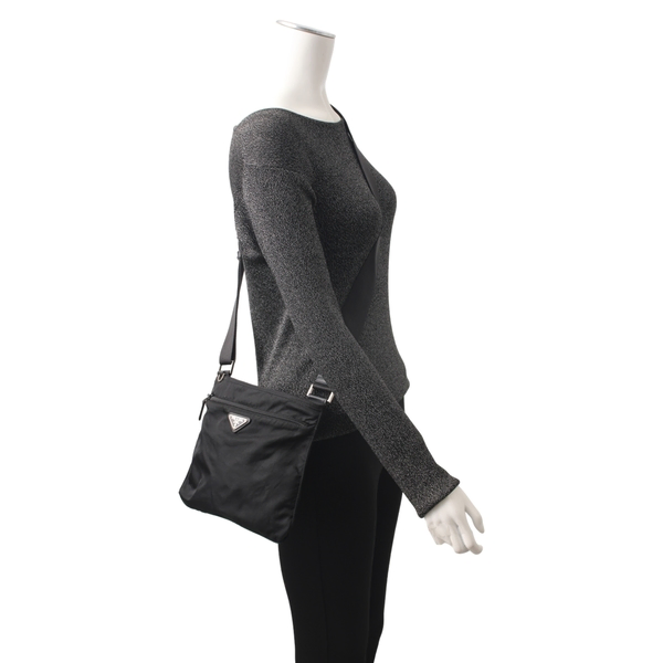 Tessuto Vela Messenger Black