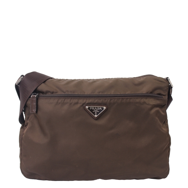 Tessuto Messenger Khaki/Brown