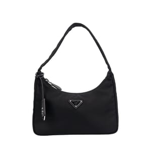 PRADA Nylon Re-Edition 2000 Mini Shoulder Bag Black | Luxity