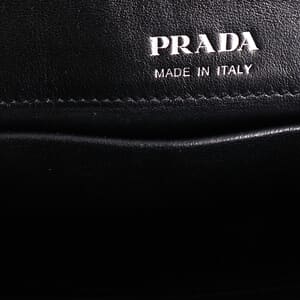 Leather Sidonie Shoulder Bag Black, view 8