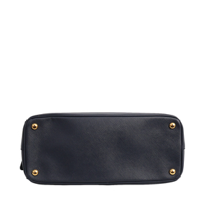 Saffiano Lux Parabole Top Handle Tote Baltico, view 6