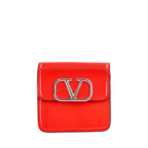 Patent VLogo Micro Crossbody Bag Red