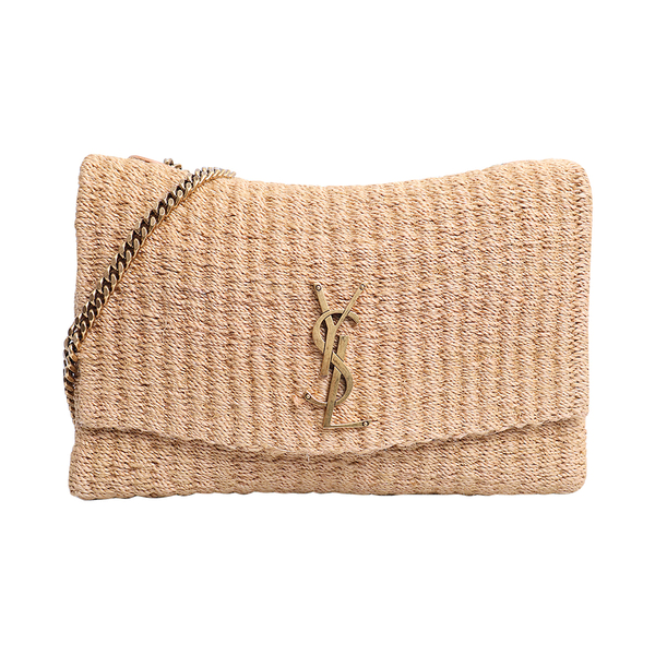 Raffia Kate Shoulder Bag Beige