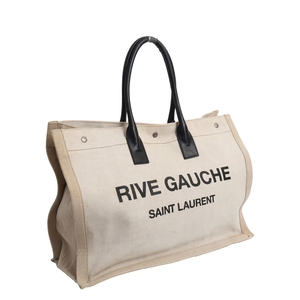 Canvas Rive Gauche Tote Beige/Black, view 2