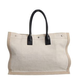 Canvas Rive Gauche Tote Beige/Black, view 3