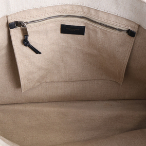 Canvas Rive Gauche Tote Beige/Black, view 7
