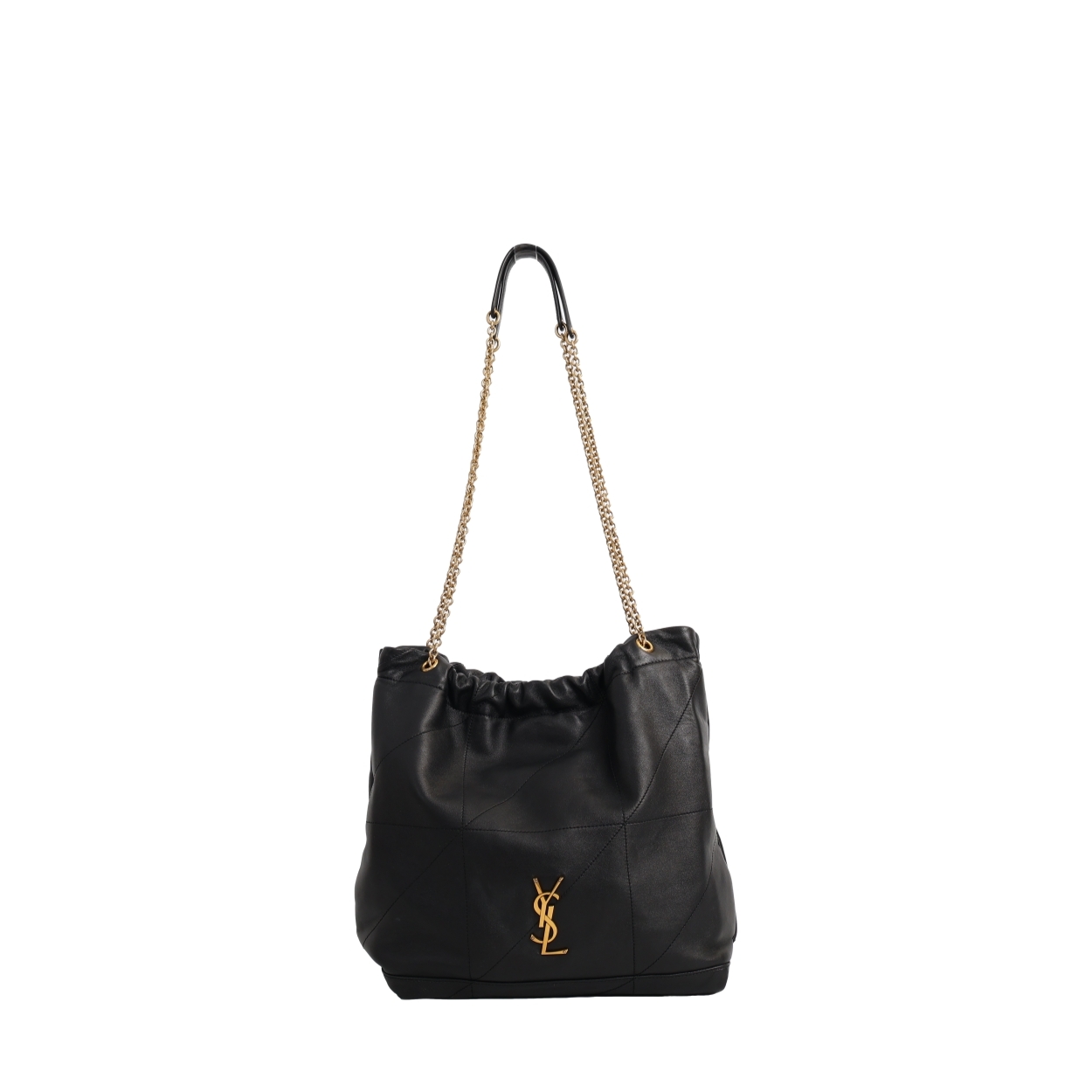 Leather Jamie Shoulder Bag Black