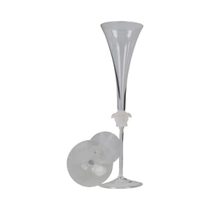 Crystal Medusa Lumiere Champagne Flute 2pc Set, view 3