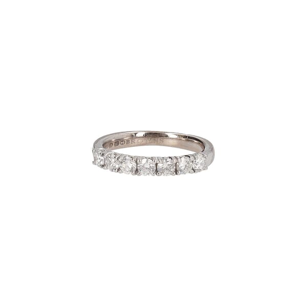 White Gold Diamond Protea Band