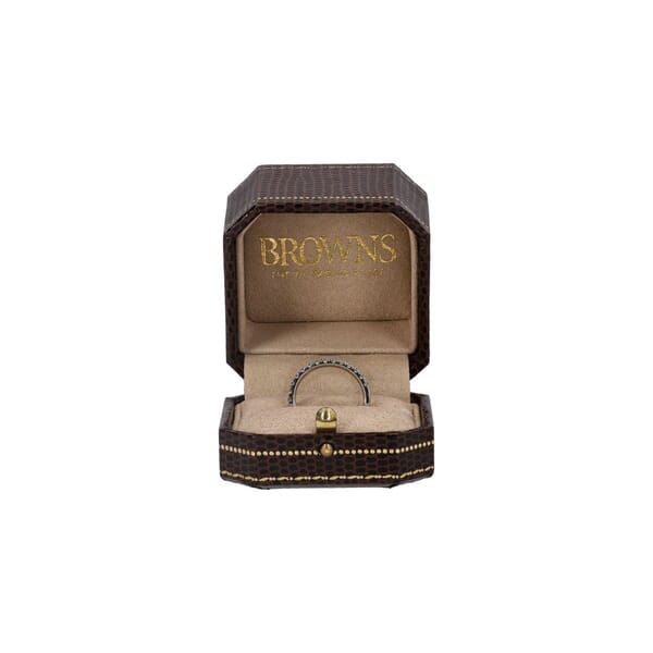 Platinum Diamond Ribbon Band