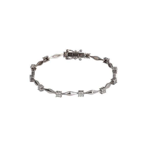 White Gold Diamond Tennis Bracelet