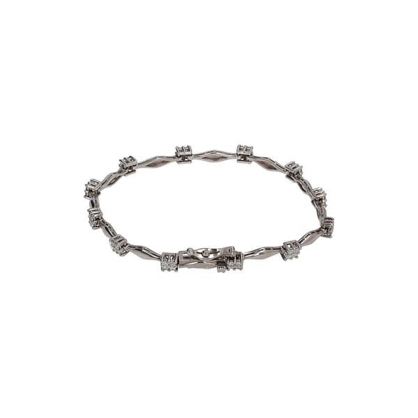 White Gold Diamond Tennis Bracelet
