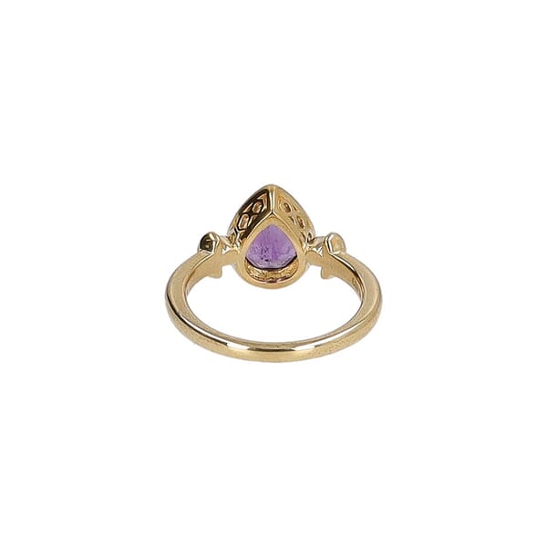 Gold Amethyst My First Angel Ring