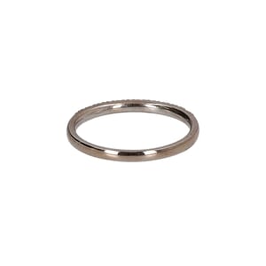 White Gold Diamond Ribbon Band, view 3