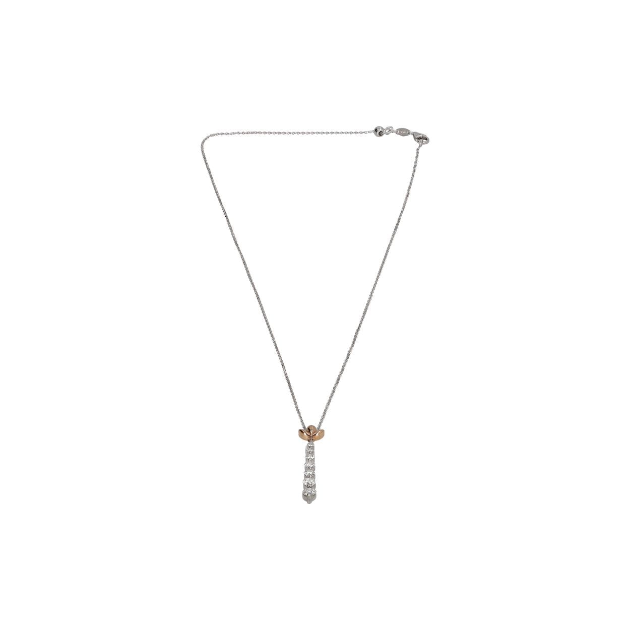 Gold Diamond Journey Necklace