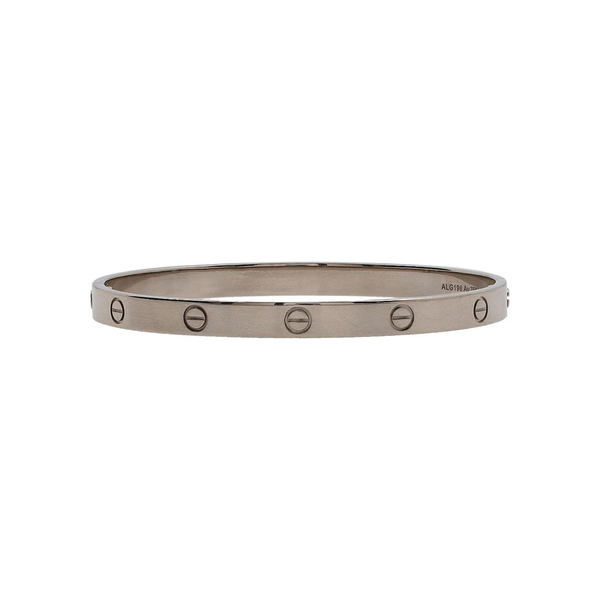 White Gold Love Bracelet Classic Model