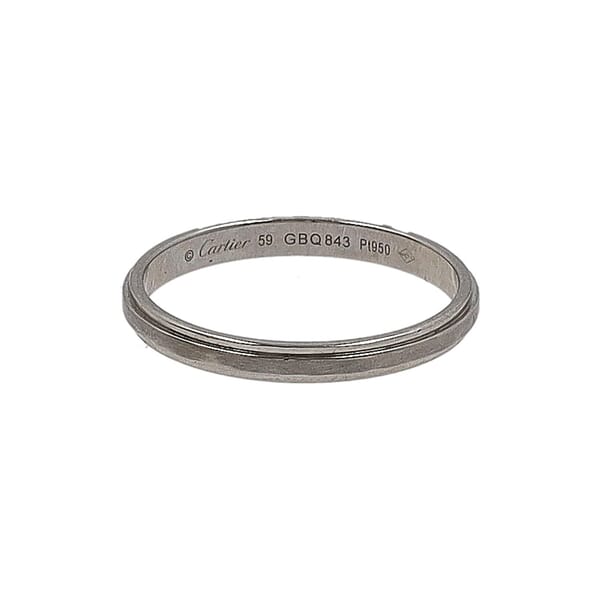 Platinum D'Amour Wedding Ring
