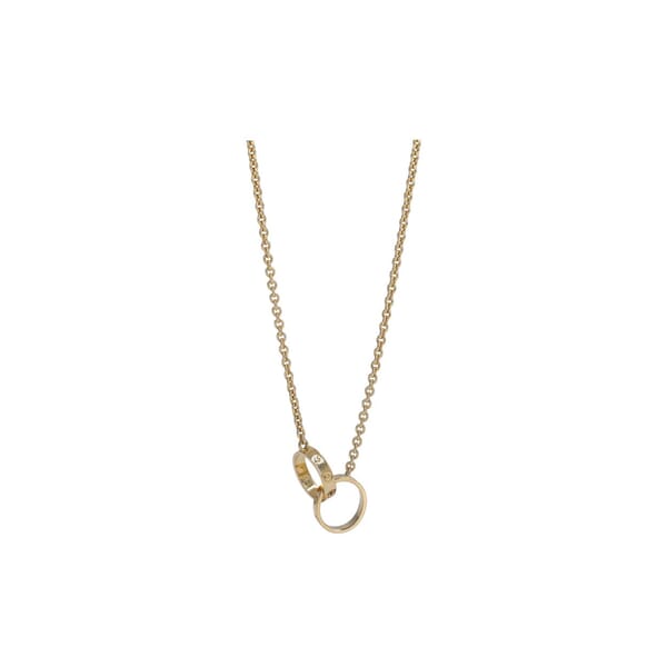 Yellow Gold Love Necklace