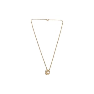Yellow Gold Love Necklace, view 4