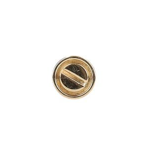Yellow Gold Love Single Stud Earring