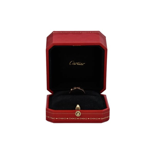 Rose Gold One Diamond Love Ring