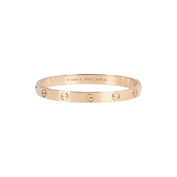 Rose Gold Love Bracelet Classic Model