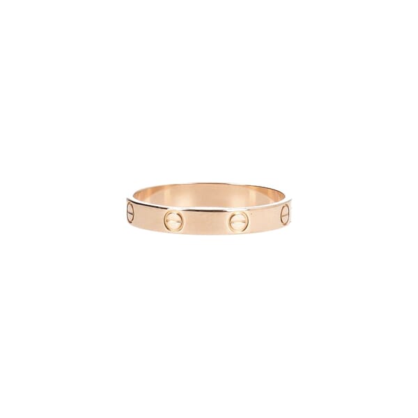 Rose Gold Love Ring Small Model