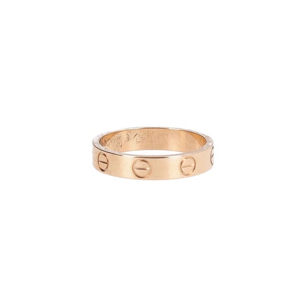 Rose Gold Love Ring Small Model