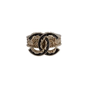 Metal CC Ring /Gold Tone