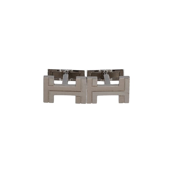 Palladium H au Carré Cufflinks