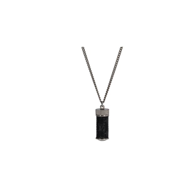 Stainless Steel Monogram Eclipse Charms Necklace