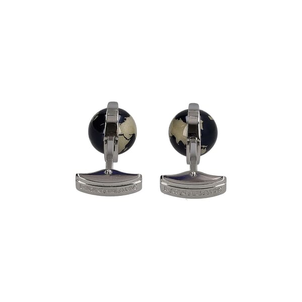 Stainless Steel Heritage Spirit Cufflinks Silver Tone