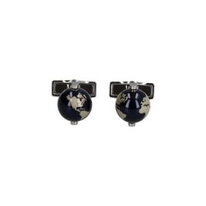 Stainless Steel Heritage Spirit Cufflinks Silver Tone