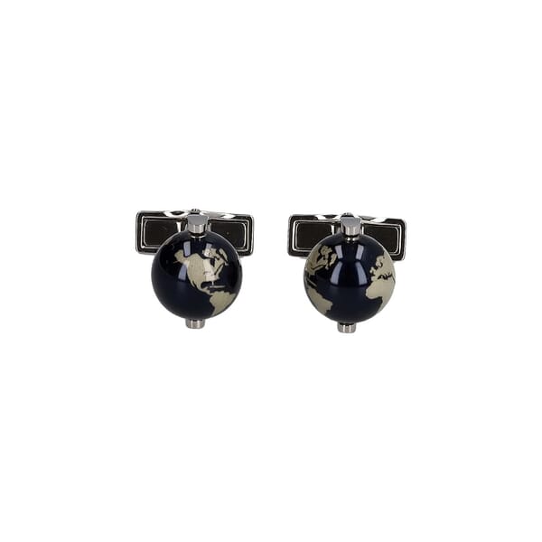 Stainless Steel Heritage Spirit Cufflinks Silver Tone
