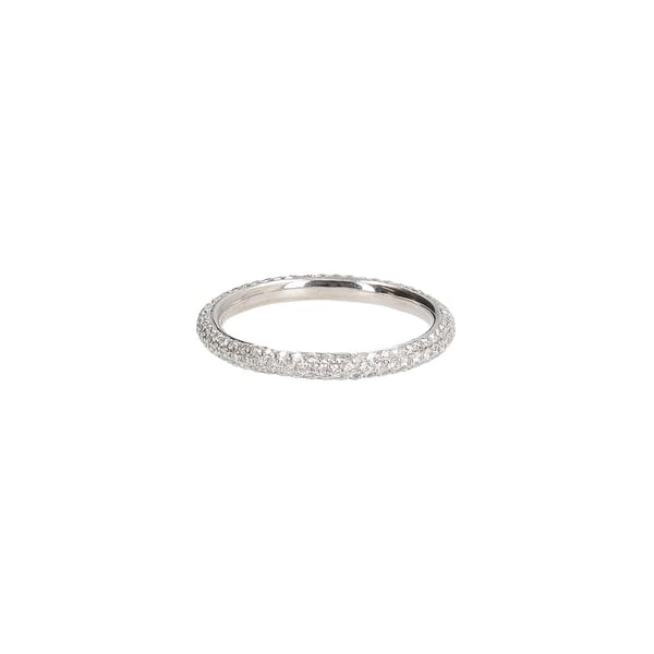 White Gold Diamond Dreams Eternity Ring