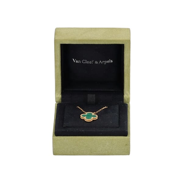 Malachite Vintage Alhambra Pendant