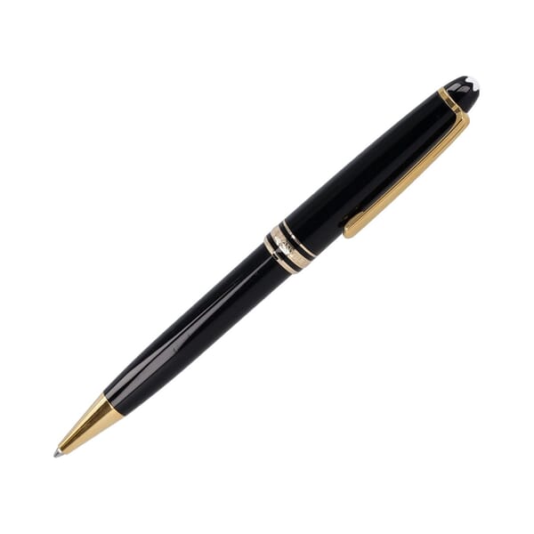 Meisterstuck Gold Coated Rollerball Pen Black