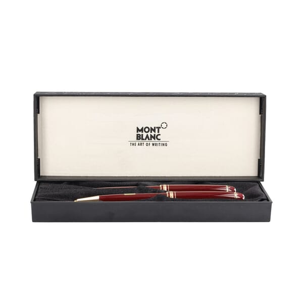 Meisterstuck Mechanical Pencil/Ballpoint Pen Burgundy