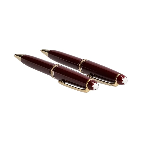 Meisterstuck Pen & Pencil Set Burgundy
