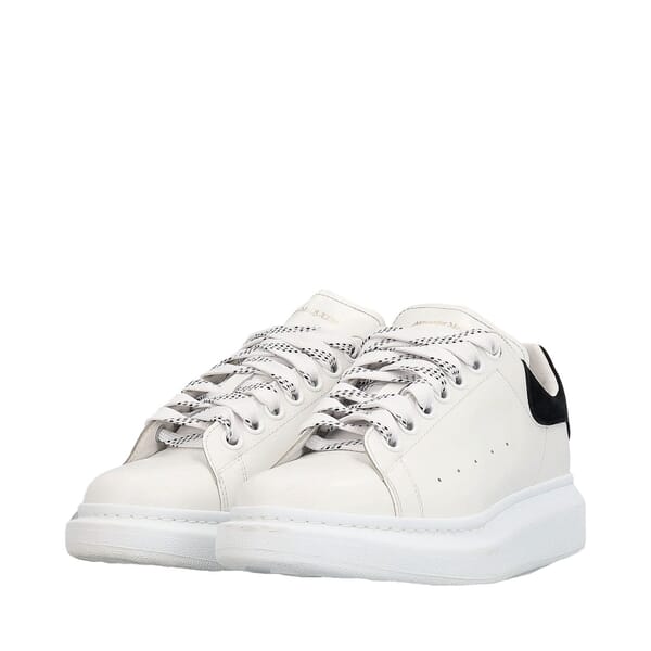 Leather Oversized Sneakers White/Black