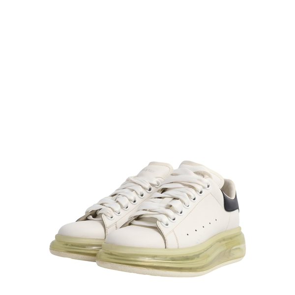 Leather Oversized Sneakers White