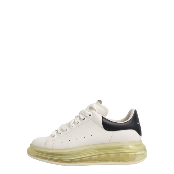 Leather Oversized Sneakers White