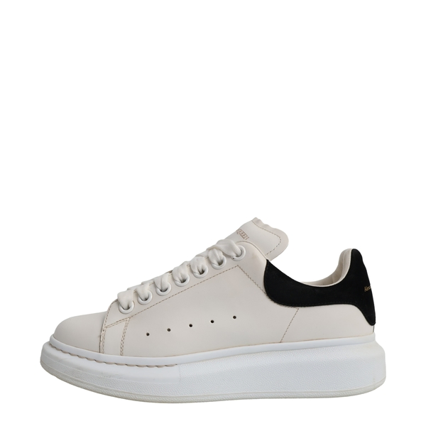 Leather Oversized Sneakers White