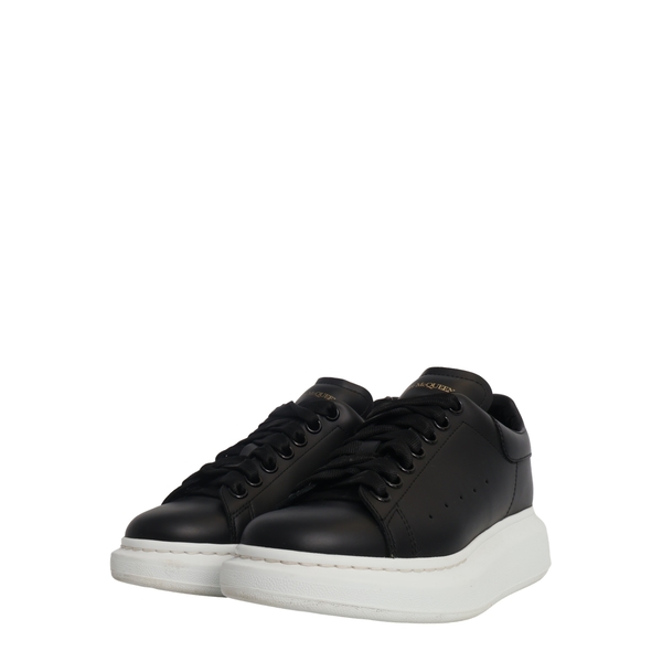 Leather Oversized Sneakers Black/White
