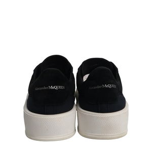 Canvas Deck Plimsoll Sneakers Navy/White, view 4