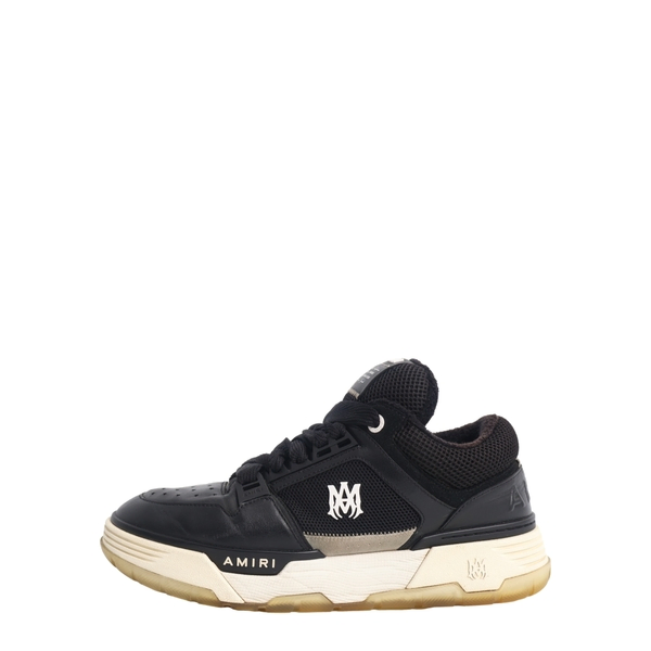 Leather/Mesh MA-1 Sneakers Black