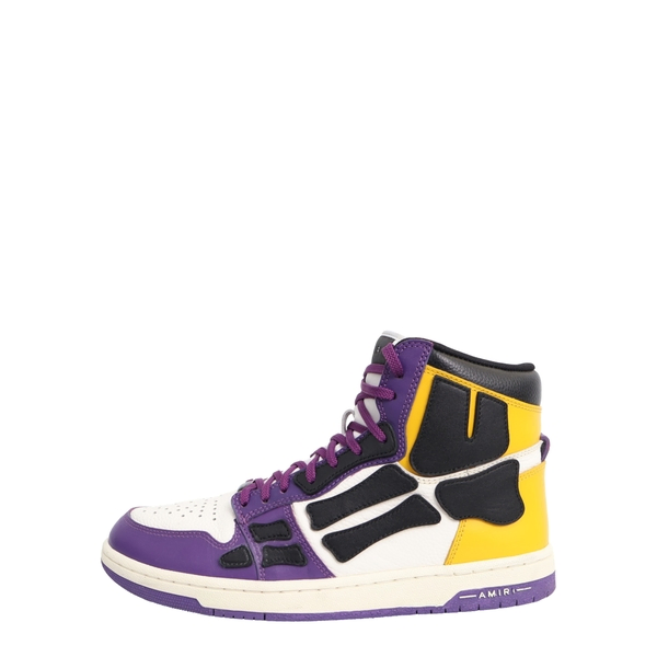Leather Skel High Top Sneakers Multicolour