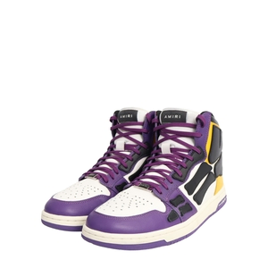 Leather Skel High Top Sneakers Multicolour